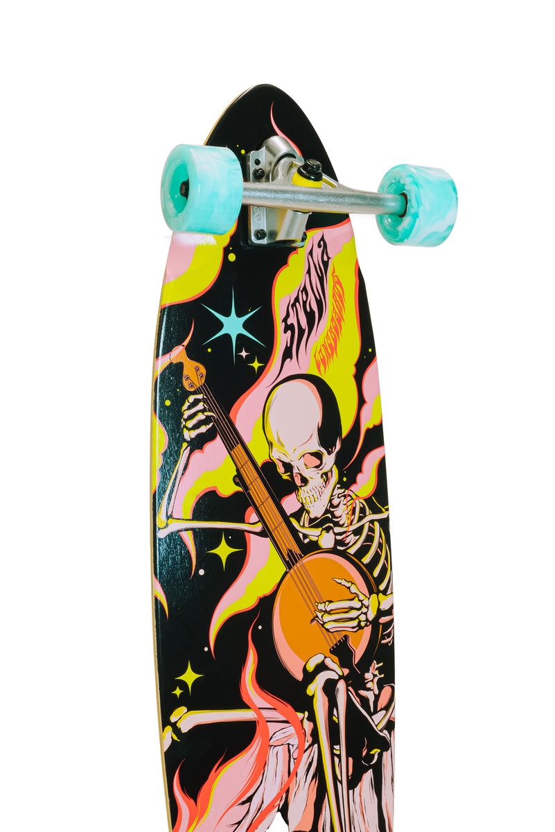 Stella 42” Kicktail Banjo Longboard Complete – Stella Longboards