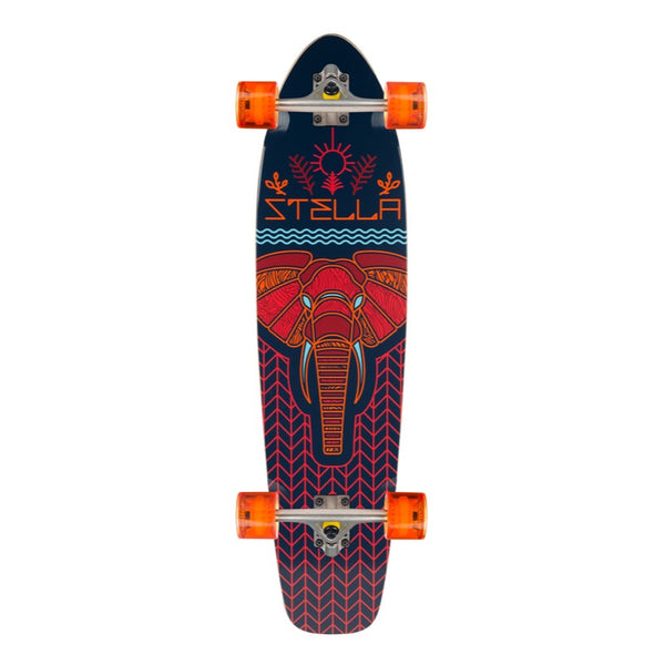 Stella 38” Kicktail Elephant Longboard Complete – Stella Longboards